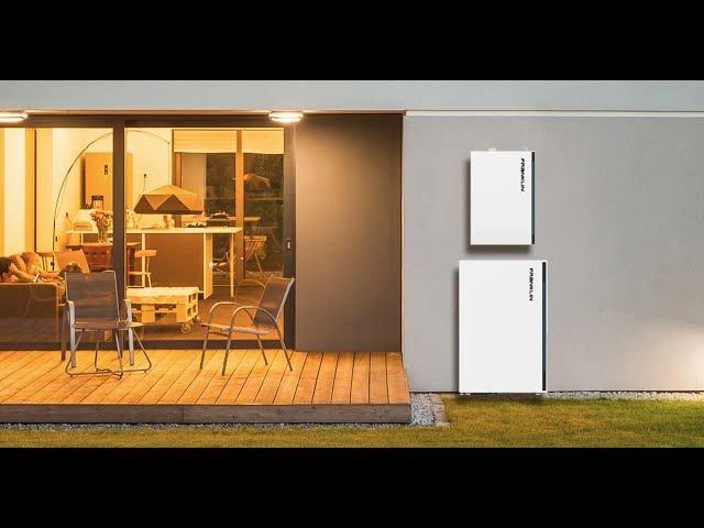 Modern home protected with whole-home backup power